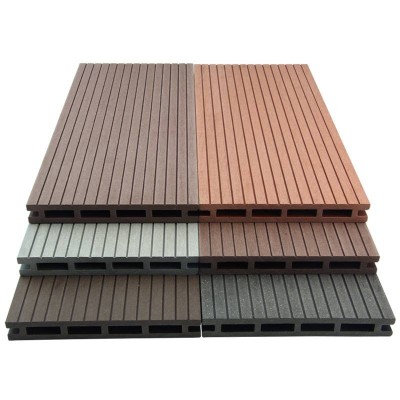 Laminated Plastic Vinyl Cheap Tiles Balcony Wood Plastic Outdoor Decking Floorings